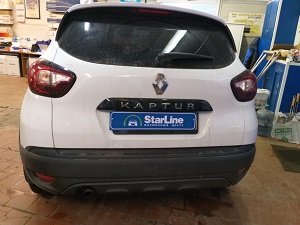 Установка сигнализации на Renault Kaptur в Электростали